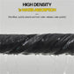 Grey microfiber cleaning cloth with water droplets, absorbent wipe