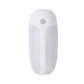 White oval motion sensor LED light with built-in infrared lens on top