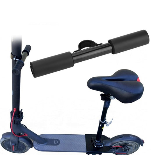 Children hand support rod for scooter, black handle bar with mounting clamp