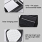 Solar LED wall light parts, black body with solar charging panel and 59 SMD LED array
