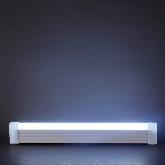 Rechargeable LED light tube in white, handheld ambient light stick