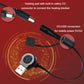 DC/USB power connection cable and controller for electric heating blanket