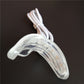 Clear mouth tray with white cable for LED teeth whitening