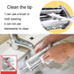 Stainless steel noodle press roller with hand cleaning the feed tip