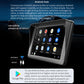 Car MP5 player screen showing Android Auto app interface on 7-inch display