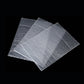 Clear bubble mailer bags, small rectangular 10x20mm pieces, stacked