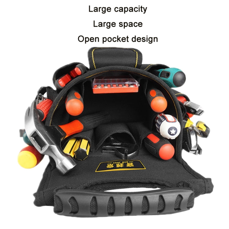WINHUNT oxford tool bag WH004 open top organizer with multiple tool compartments