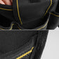 WINHUNT oxford tool bag WH004 close-up of stitched pockets and textured weave fabric