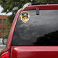 Fishing Force car window sticker decal