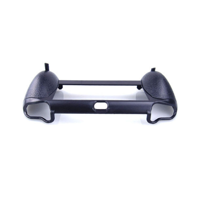Anti-slip PS Vita grip case with side handles and central screen opening, dark blue-black.