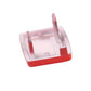Red and clear plastic push-button housing for gear sensor switch
