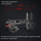 Car phone holder with retractable adjustment and sliding telescopic arm