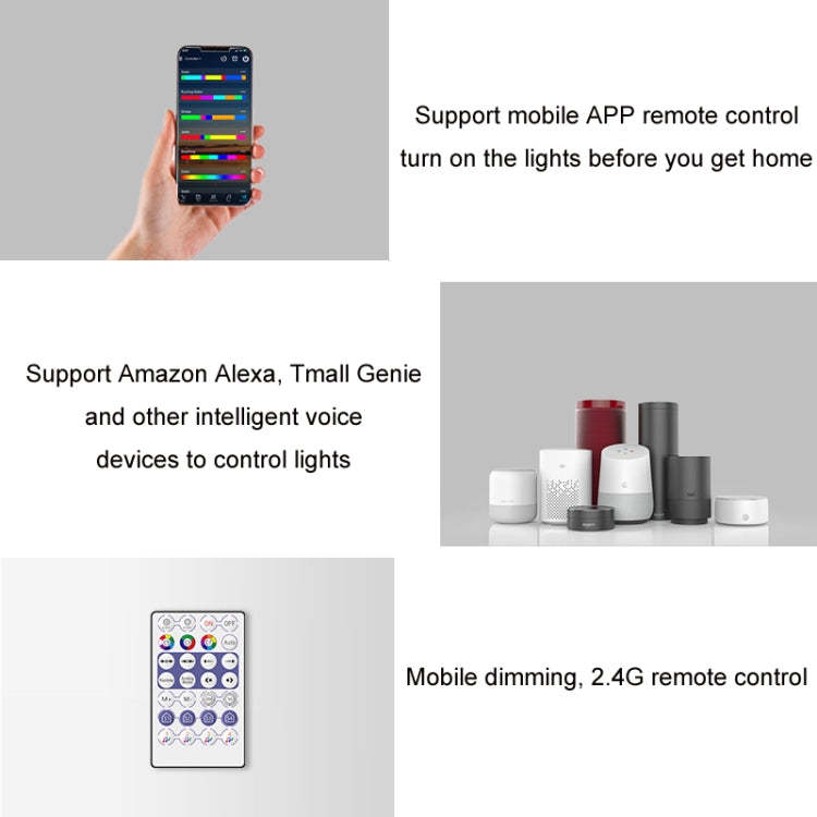 WiFi light bar controller remote control and smart home devices for lighting