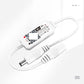 WiFi controller module with two lamp connectors and ribbed cable section