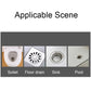 Use-case icons for sewer dredge cleaning: toilet, floor drain, sink, pool