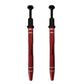 Red IC chip picker tools, two-pack with textured grip and pointed tips