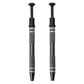 Dark gray IC chip picker tools, two-pack with textured grip and pointed tips
