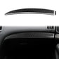 Carbon-fiber style air outlet trim sticker installed along dashboard vent opening