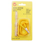 YDYL Auto tester voltage tester kit blister pack with yellow coiled cable and probe