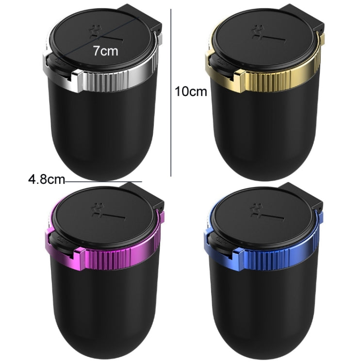 Car ashtray dimensions shown: 7cm top dia, 10cm height, 4.8cm width; covered