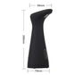 Black automatic soap dispenser with side slot and 94mm x 70mm size diagram