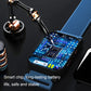 Microcurrent sleep instrument smart charger base with blue LED circuit light