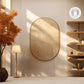 Small round wall thermometer with °C dial and colored indicator ring