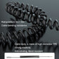 Retractable coiled cable Bluetooth audio receiver adapter cable bend-resistant design