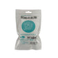 Package of adhesive rotary ring hooks, two-piece set in sealed plastic pouch