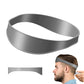 Grey neck hair line guide trimming template, non-adjustable silicone band