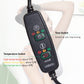 USB/DC temperature control switch with button settings on black power cord