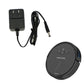 Power adapter kit with US plug and AC-to-DC cable, DC barrel connector