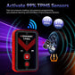 KONNWEI TPMS activation tool, red-and-black unit with Bluetooth signal