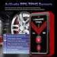 KONNWEI TPMS programmer, red-and-black handheld with screen and buttons
