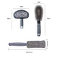 Car wheel cleaning brush set with oval and long microfiber heads; size dimensions shown