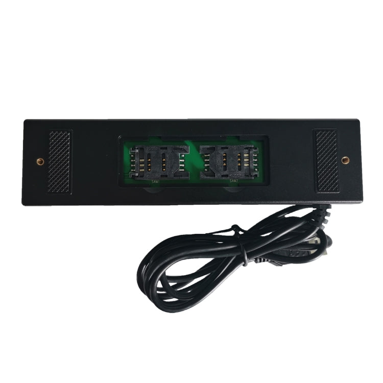 4-in-1 IC card magnetic reader internal circuit board with connectors and wiring