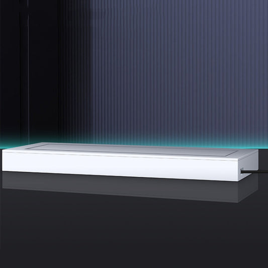 White luminous base with transparent dustproof display cover for Nintendo Switch