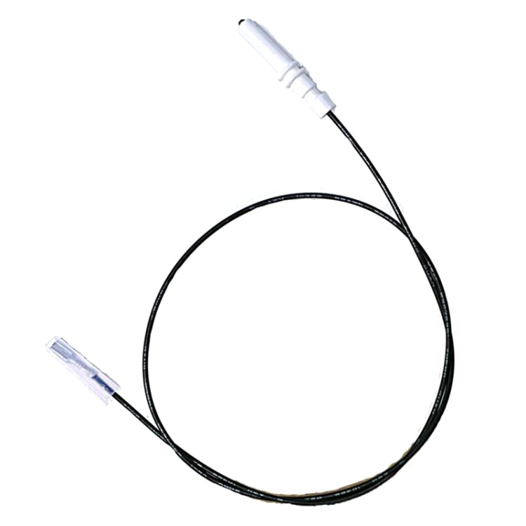 Gas stove igniter lead wire with two ceramic electrode tips