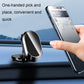Black magnetic car phone holder with foldable vent mount and faceplate