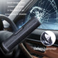 Black safety hammer number plate with metal pry tip