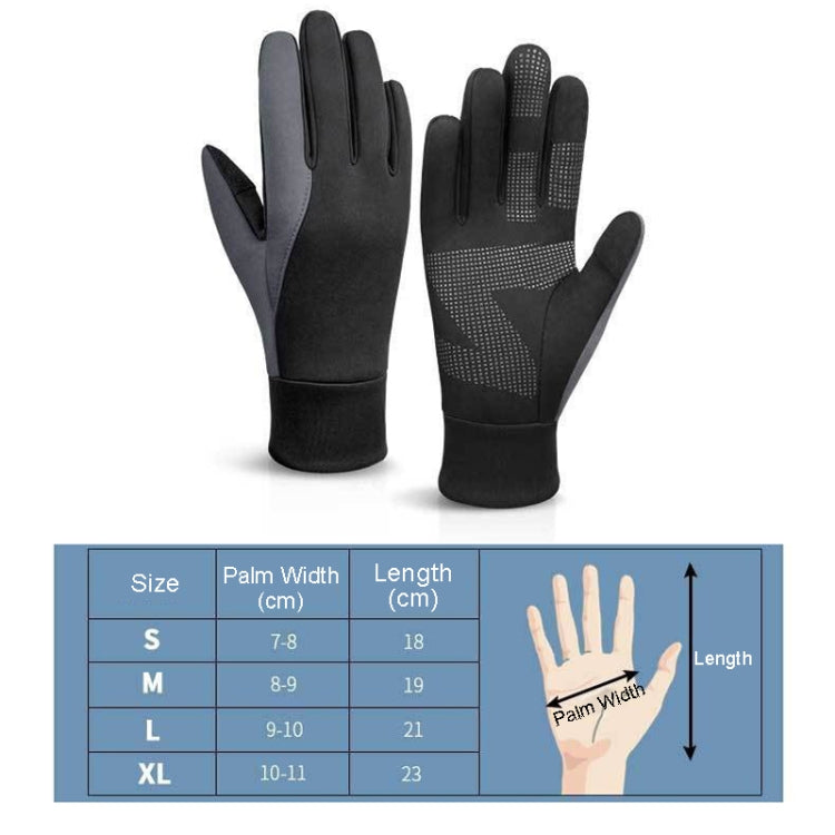 Black pair of open-fingertip cycling gloves with dotted grip palm panels
