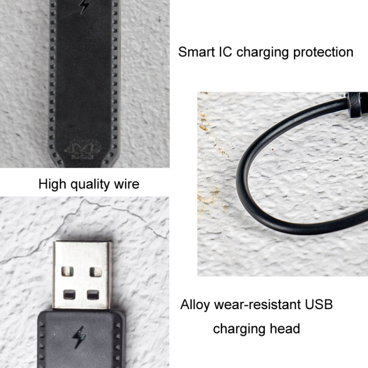 USB charging cable with reinforced alloy USB head and durable high-quality wire