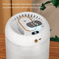 White humidifier top with control button and steam outlet nozzle