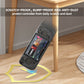 Black silicone case for Steam Deck with protective bump and dust cover cutouts