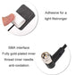 Active GPS antenna with adhesive square pad and SMA-style connector cable