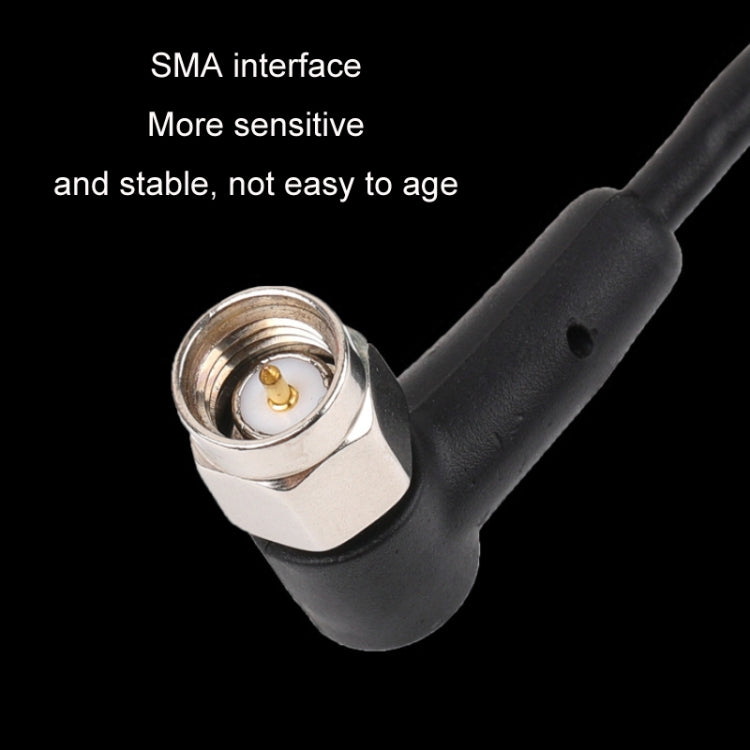 Active GPS antenna cable with SMA threaded metal connector