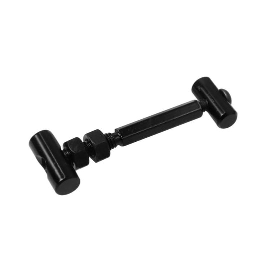 Black lock screw with two end caps for electric scooter