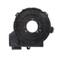 Steering clock spring coil module, black circular base with mounting tab