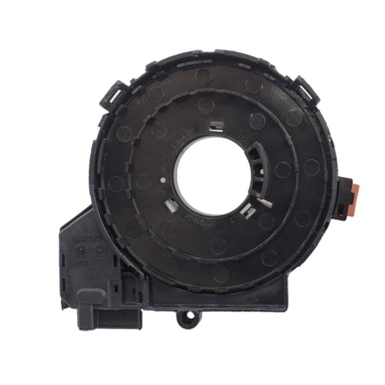 Steering clock spring coil module, black circular base with mounting tab