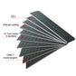 SK5 antirust-coated 18mm cutter blade fan with 10 tool head sections